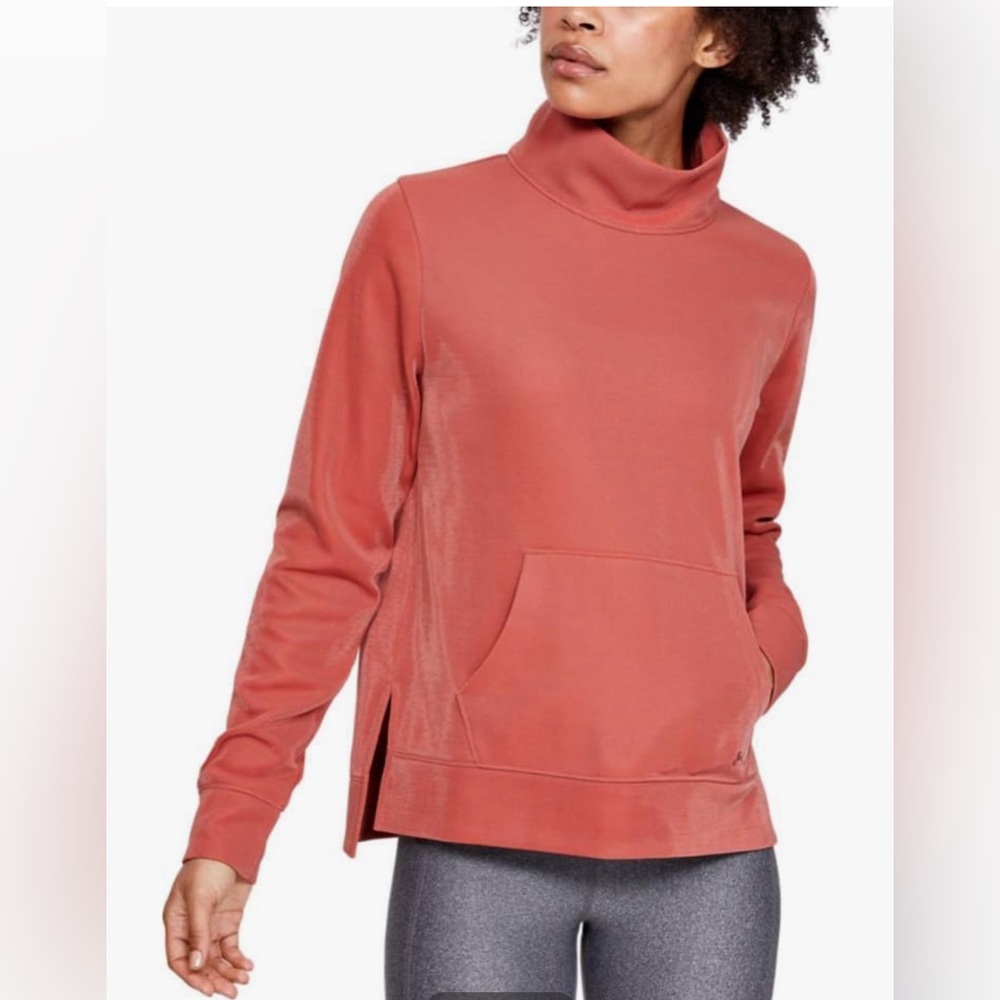 Under Armour Fleece Mirage Mock Neck Size Medium